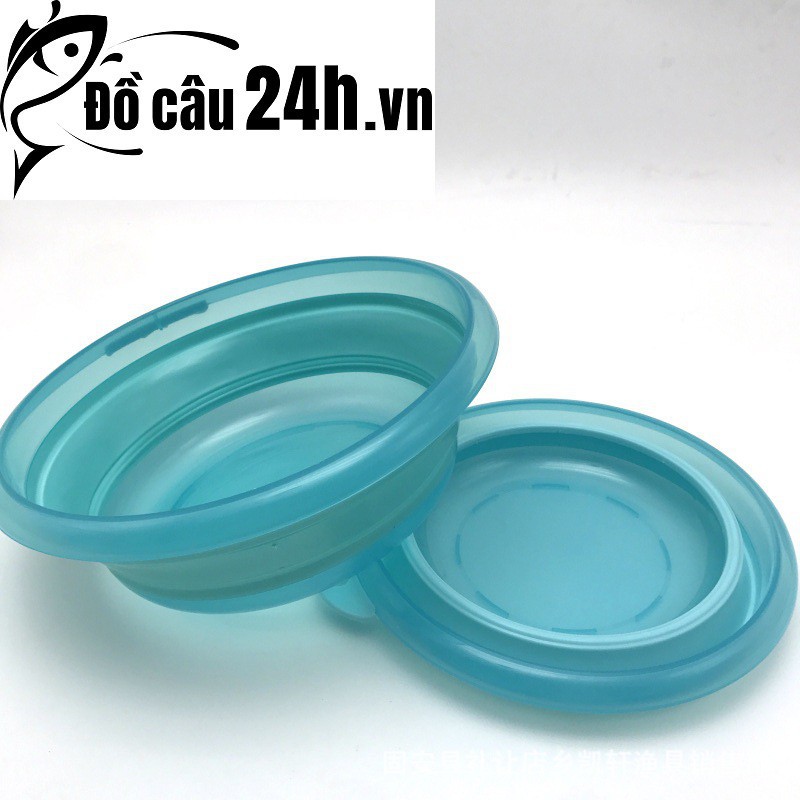 Bát trộn mồi câu cá silicon siêu bền 51