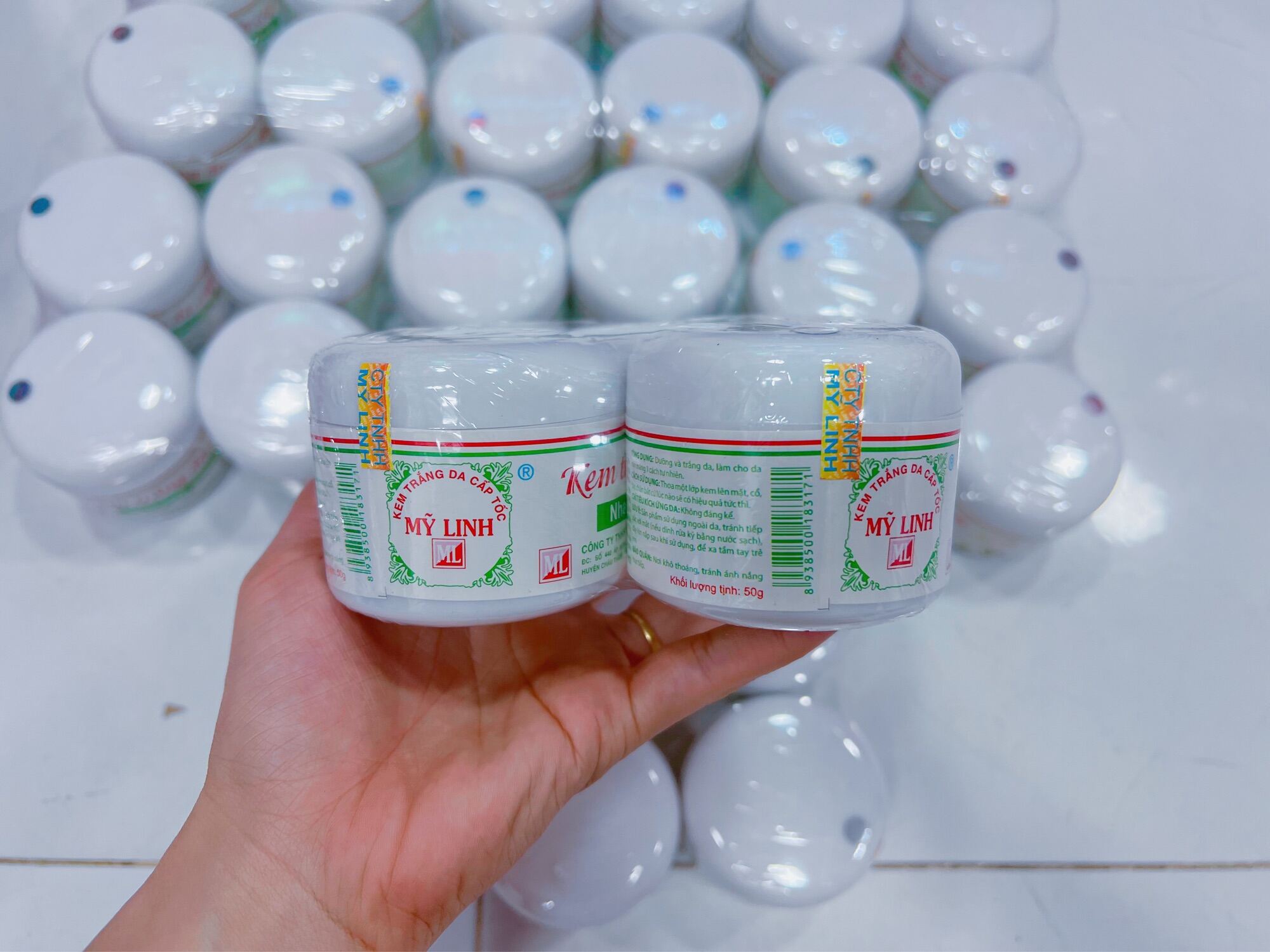 Kem Mỹ linh cấp tốc 50g