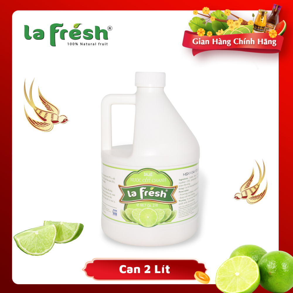 Nước Cốt Chanh Tươi Lafresh Đà Lạt 2 lít