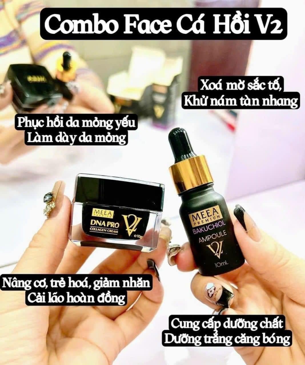 [TẶNG VOUCHER 8%+QUÀ] [Chính Hãng-Date 2027] Serum Tinh Chất Bakuchiol Ampoule V2 Meea Organic [MINI 10ML, LỚN 30ML]