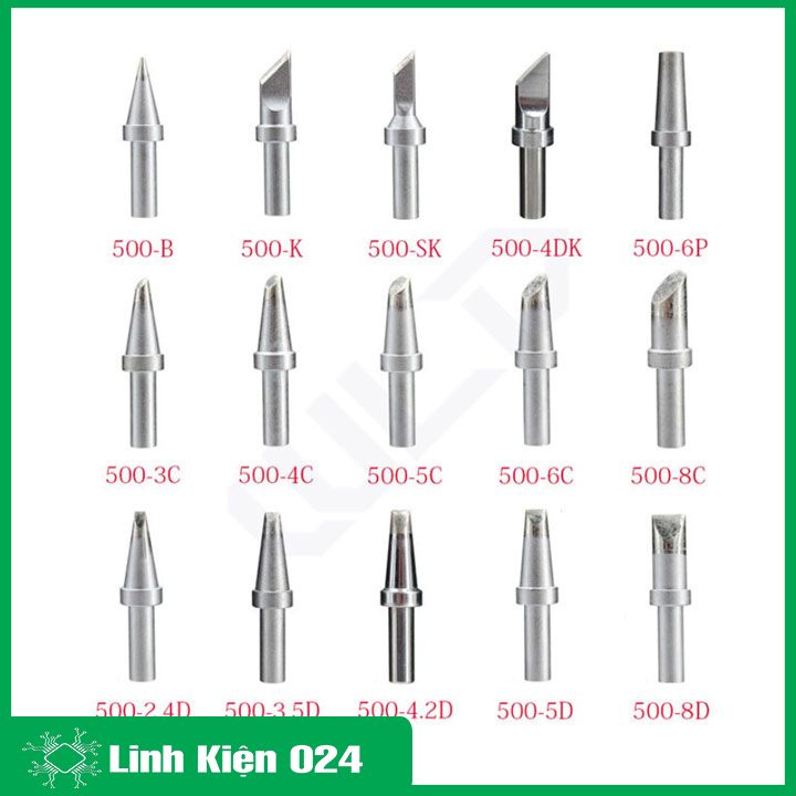Mũi hàn 500 độ bền cao, lên nhiệt nhanh