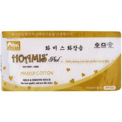 [HCM]Bông tẩy trang Hoamis 100 miếng