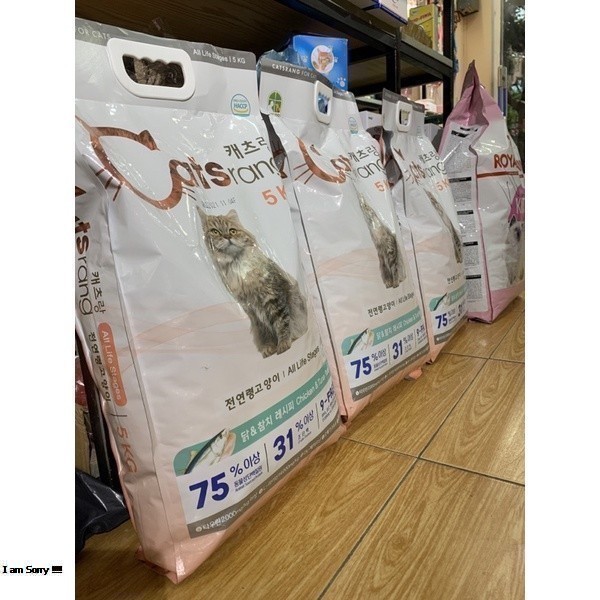 Thức ăn hạt CATSRANG cho mèo mọi lứa tuổi TÚI 1KG