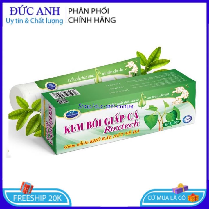 Kem bôi giấp cá Roxtech giảm khô rát, nứt nẻ da – 20g
