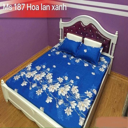Set Ga Gối  ( 1 Drap + 2 Vỏ Gối Nằm + 1 Vỏ Gối Ôm ) Không Phai , Không Xù