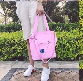 túi tote phối xích ms90