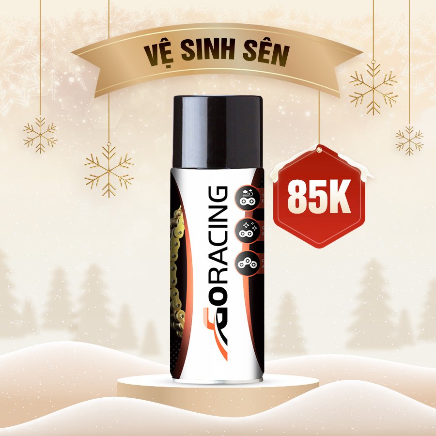 Chai xịt vệ sinh sên, rửa sên GoRacing 340002