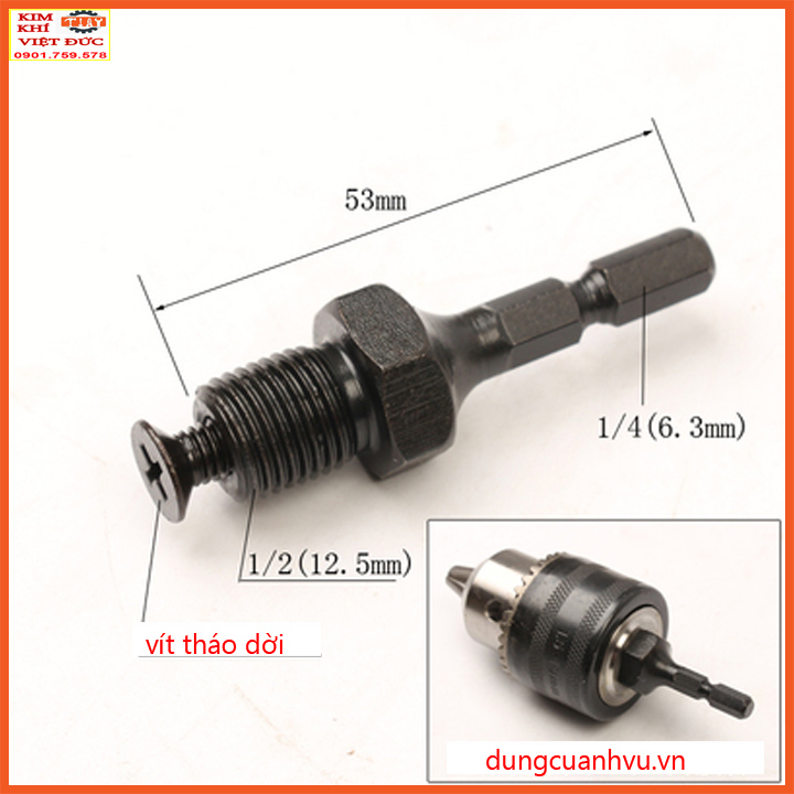 CHUÔI CHUYỂN LỤC GIÁC SANG MĂNG RANH 13MM
