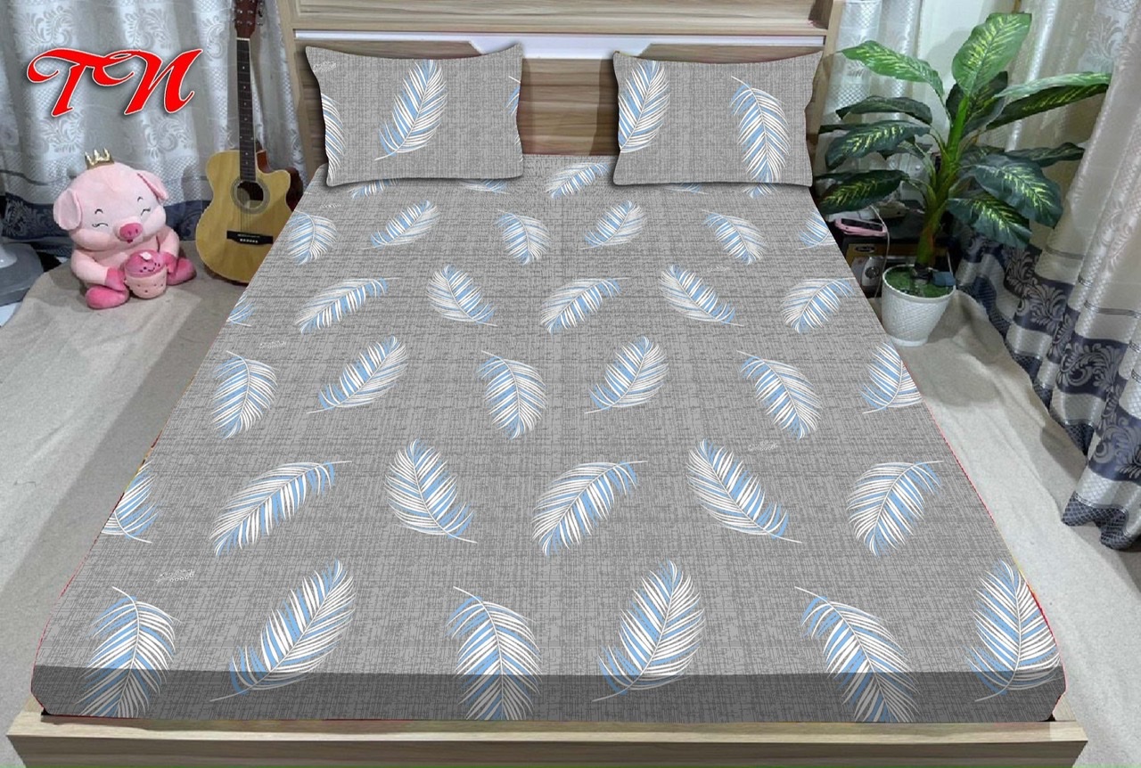 Bộ Drap Thun Hàn Quốc 4 Món Dành Cho Nệm Cao 10cm (CHAT Để Chọn Màu Sắc)