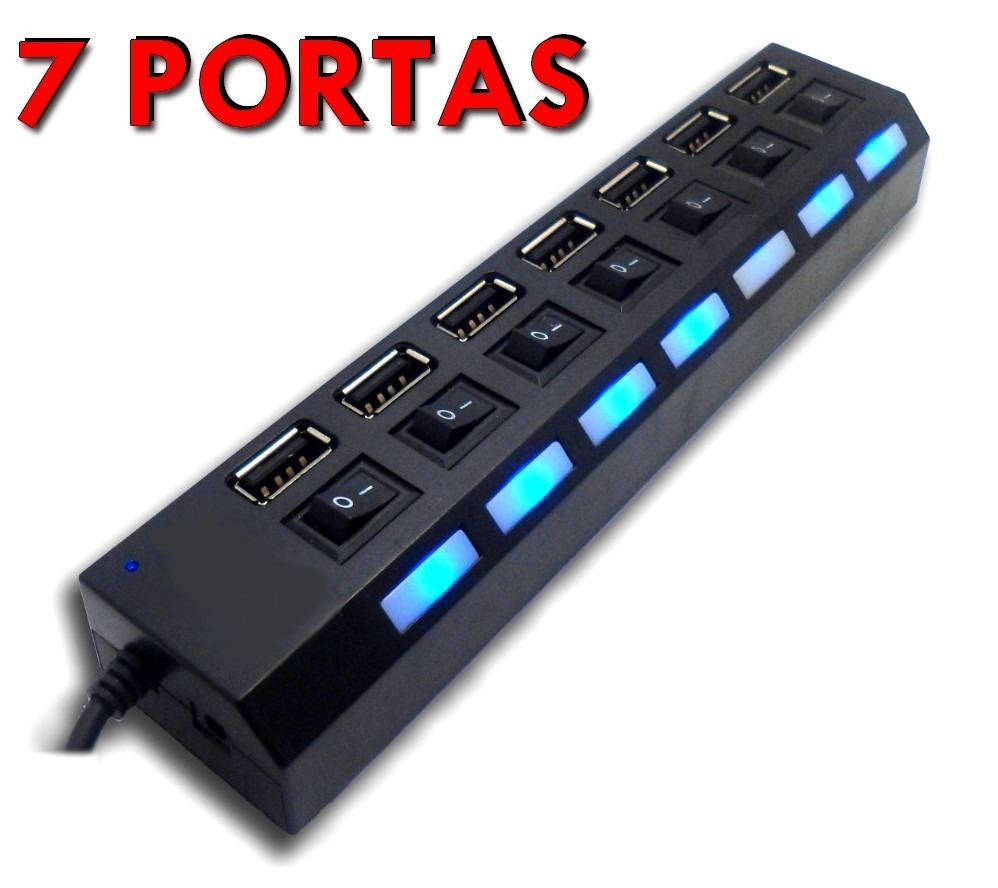 Hub USB 7 port - 3.0 có công tắc