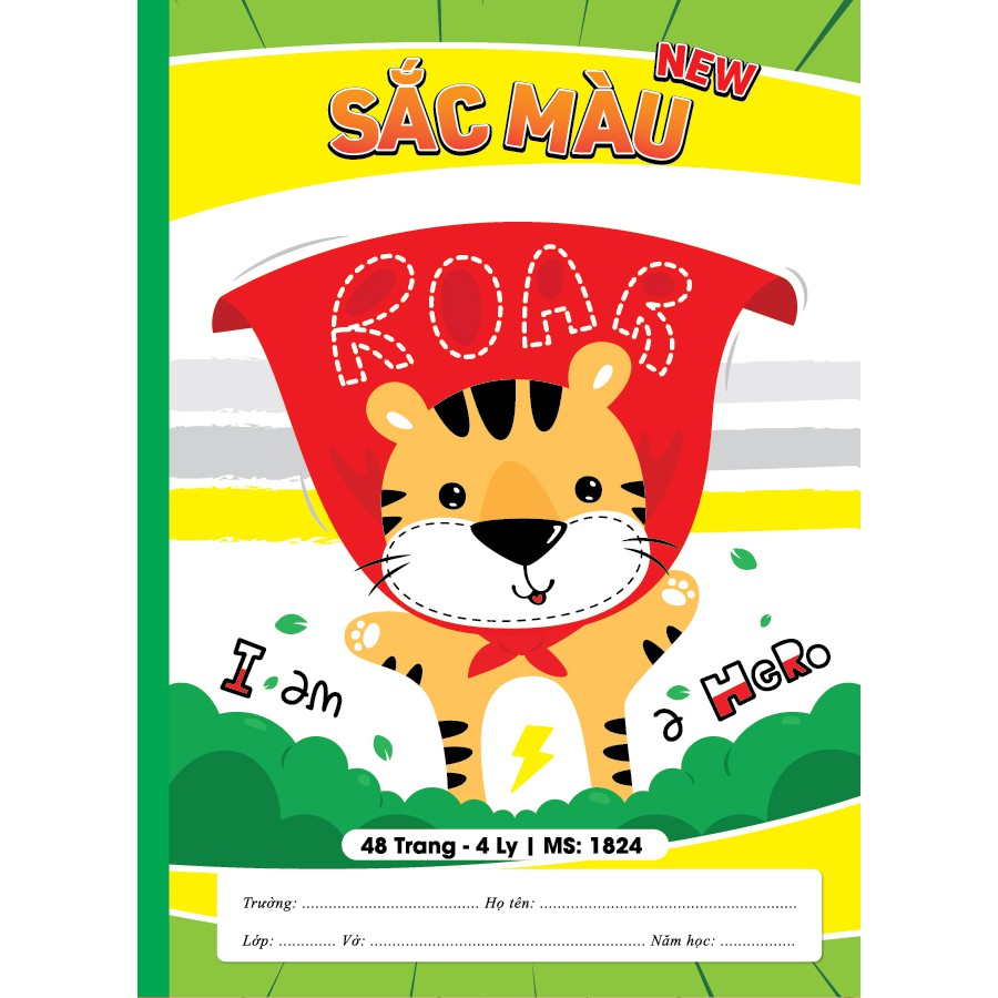 Vở 4 Ôly Sắc Màu 48 Trang