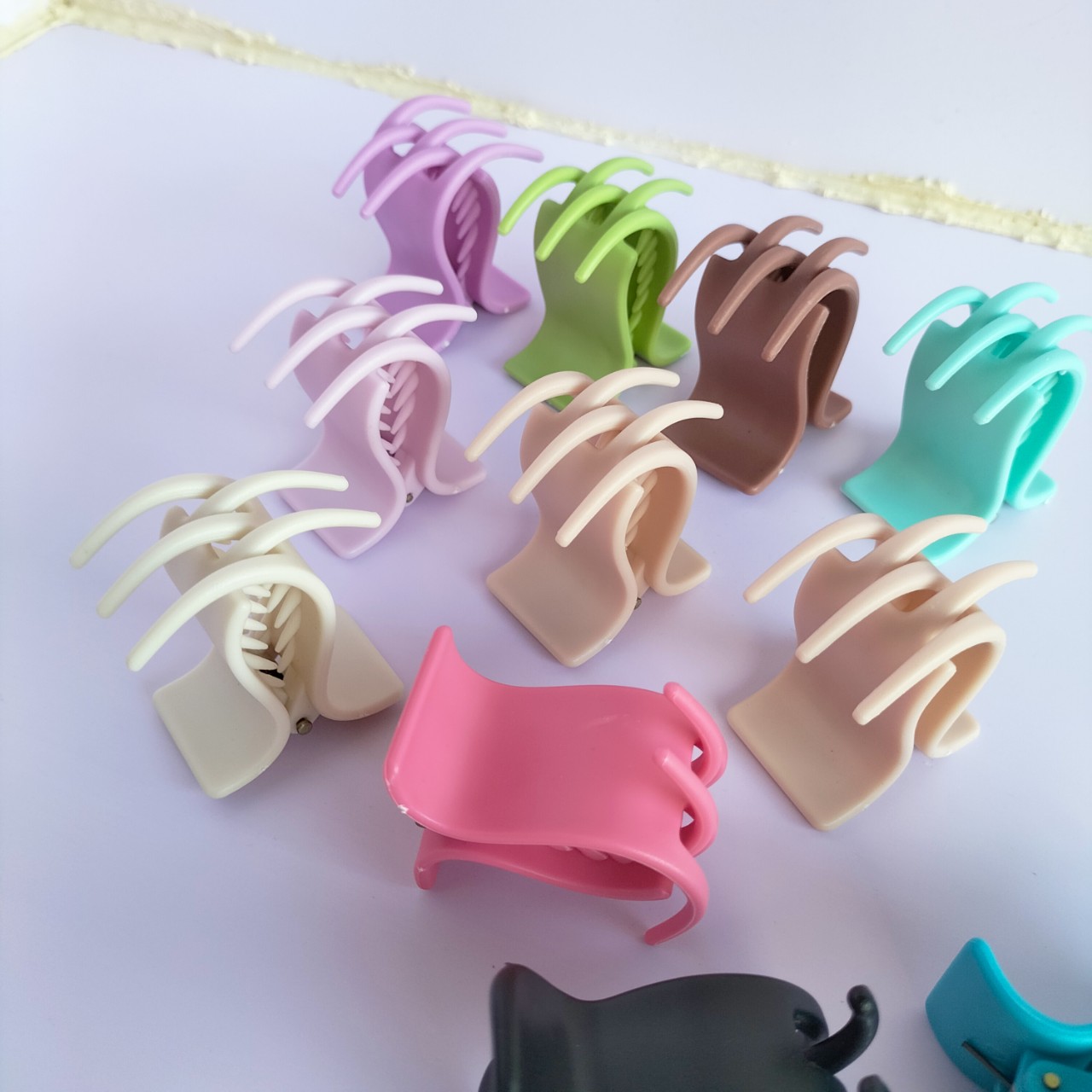 1 Kẹp tóc càng cua 5 răng phong cách hàn quốc