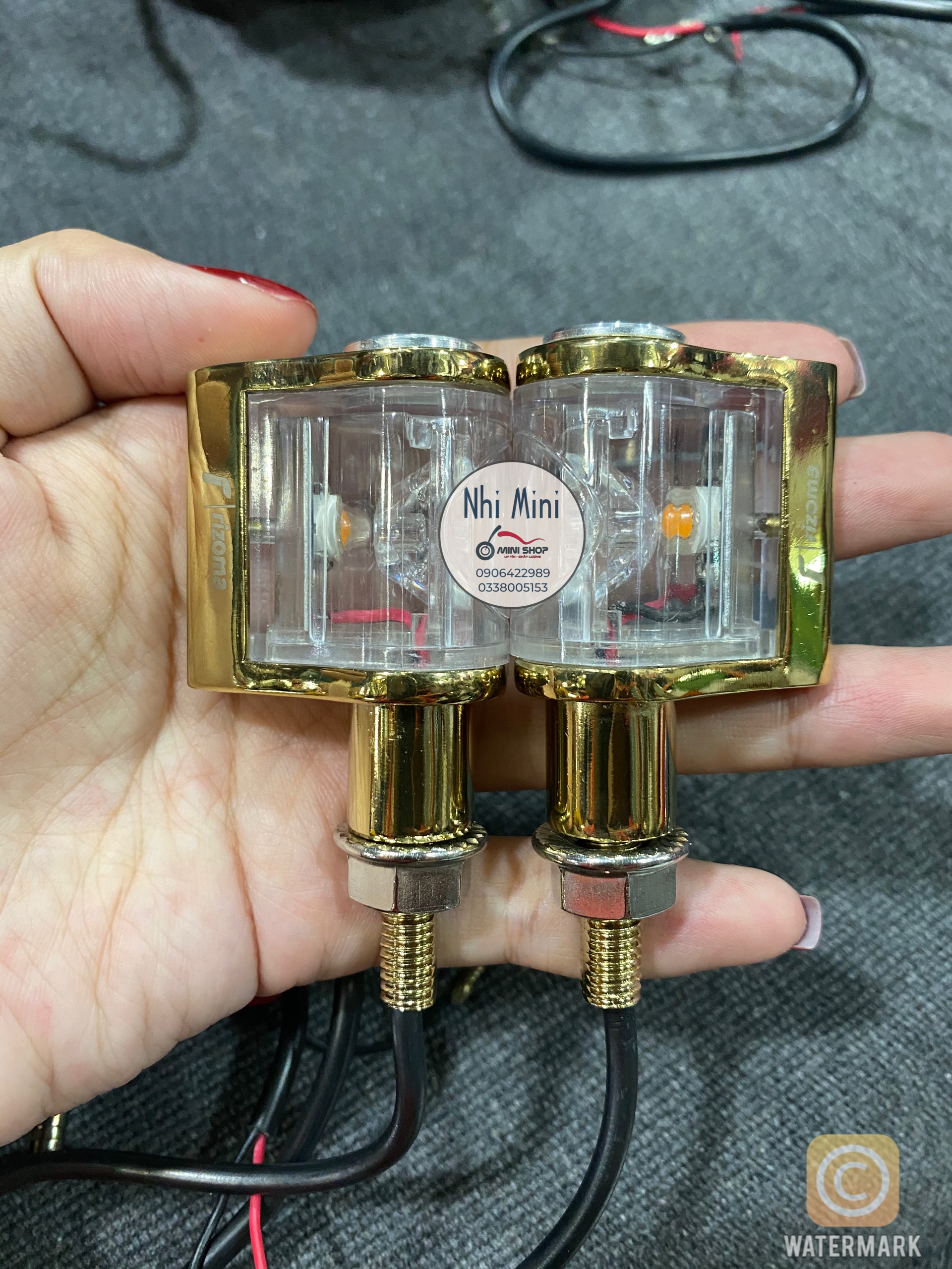 XI NHAN KIỂU GIỌT NƯỚC INOX
