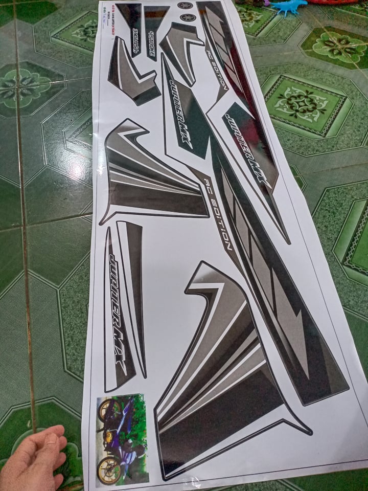 Tem rời jupiter mx đen bạc