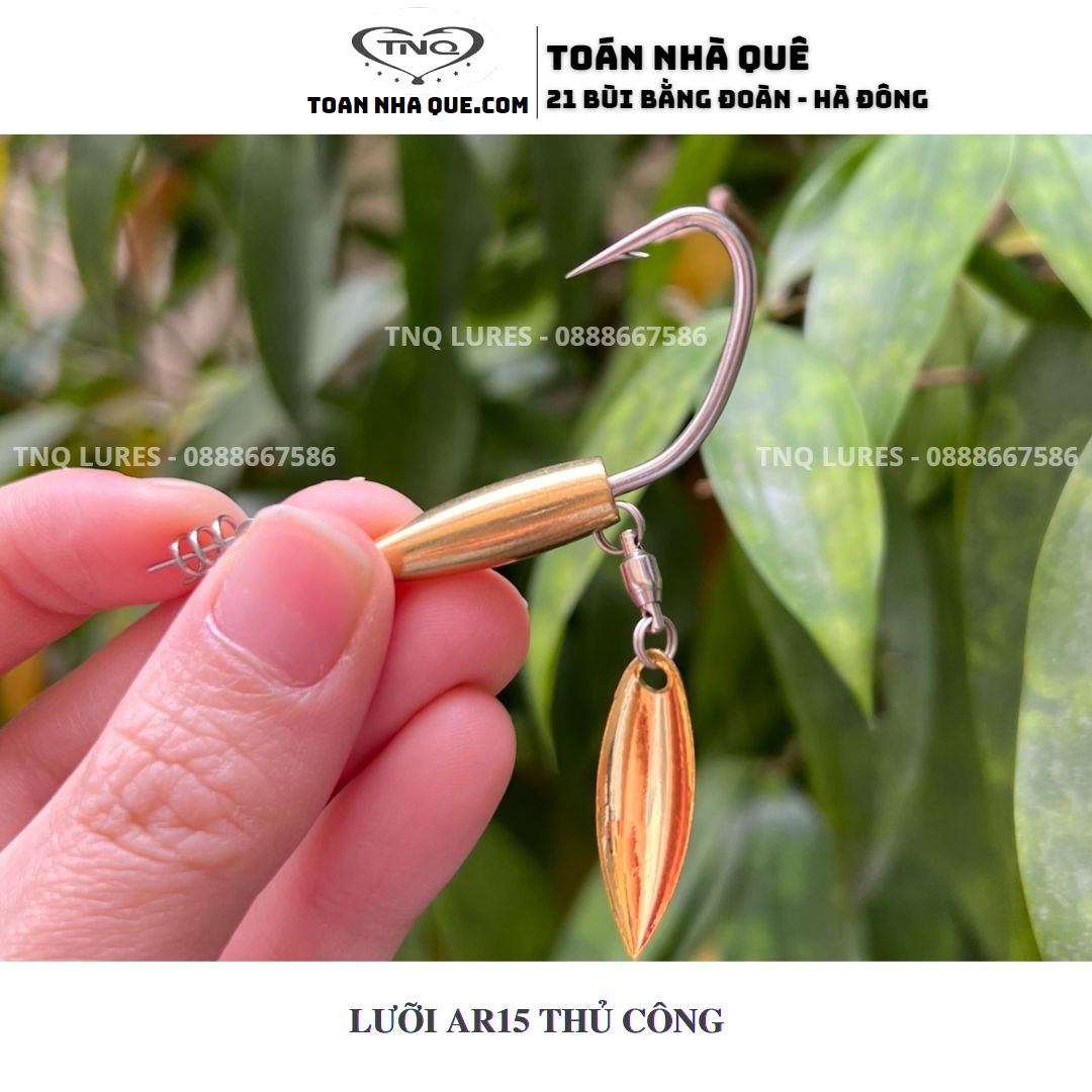 Lưỡi câu mồi mềm AR15 - 8g - 5cm
