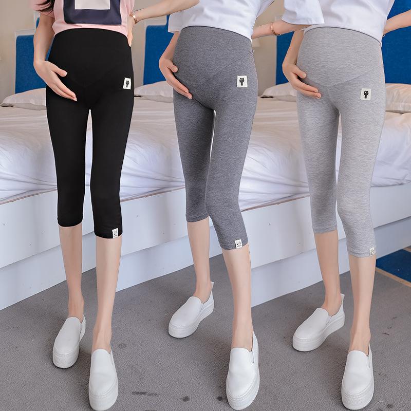 Quần legging nữ lửng thời trang thon gọn dành cho bà bầu
