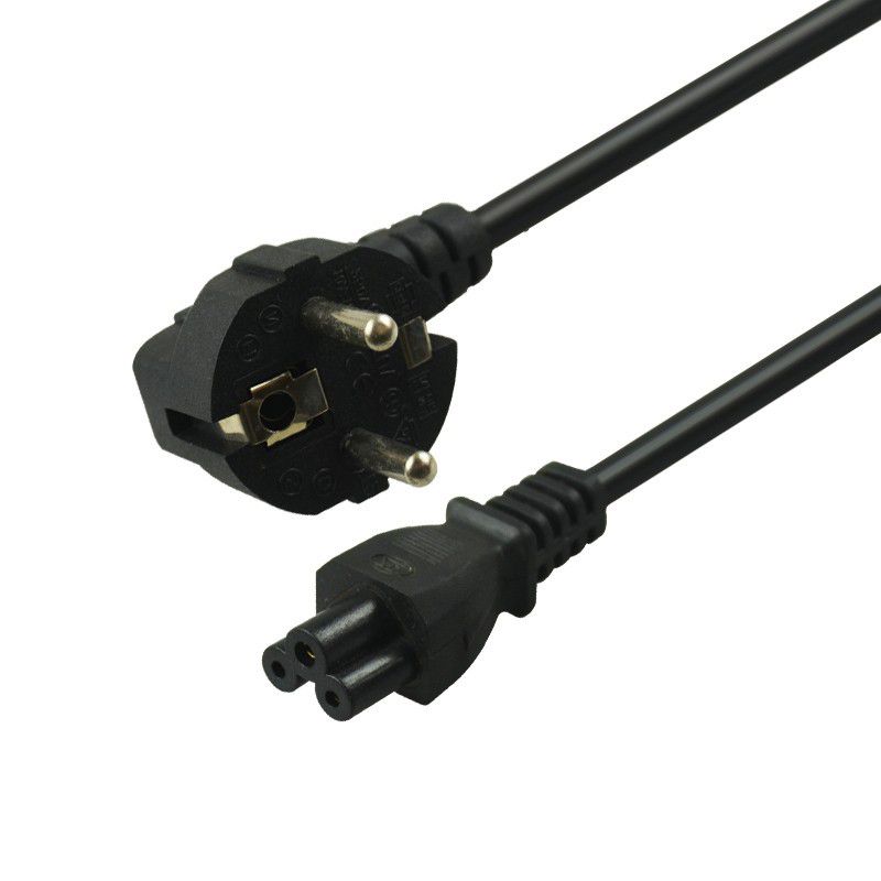Dây cáp nguồn adapter laptop. Dây Nguồn Tròn 3 Chấu Cho Cục Sạc Laptop
