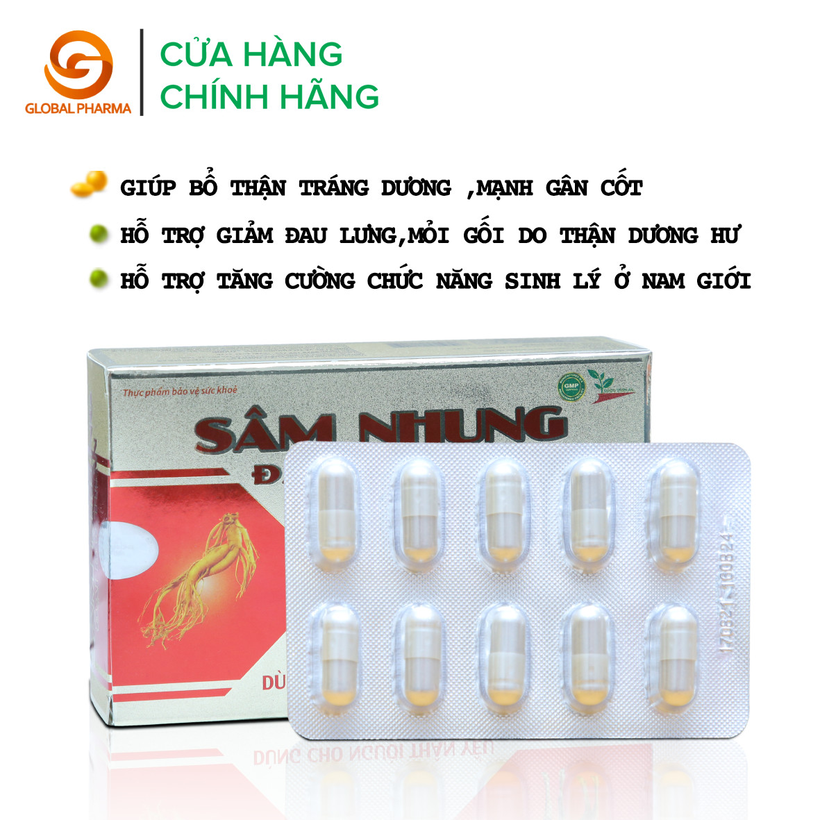 Sâm Nhung Đại Bổ thận
