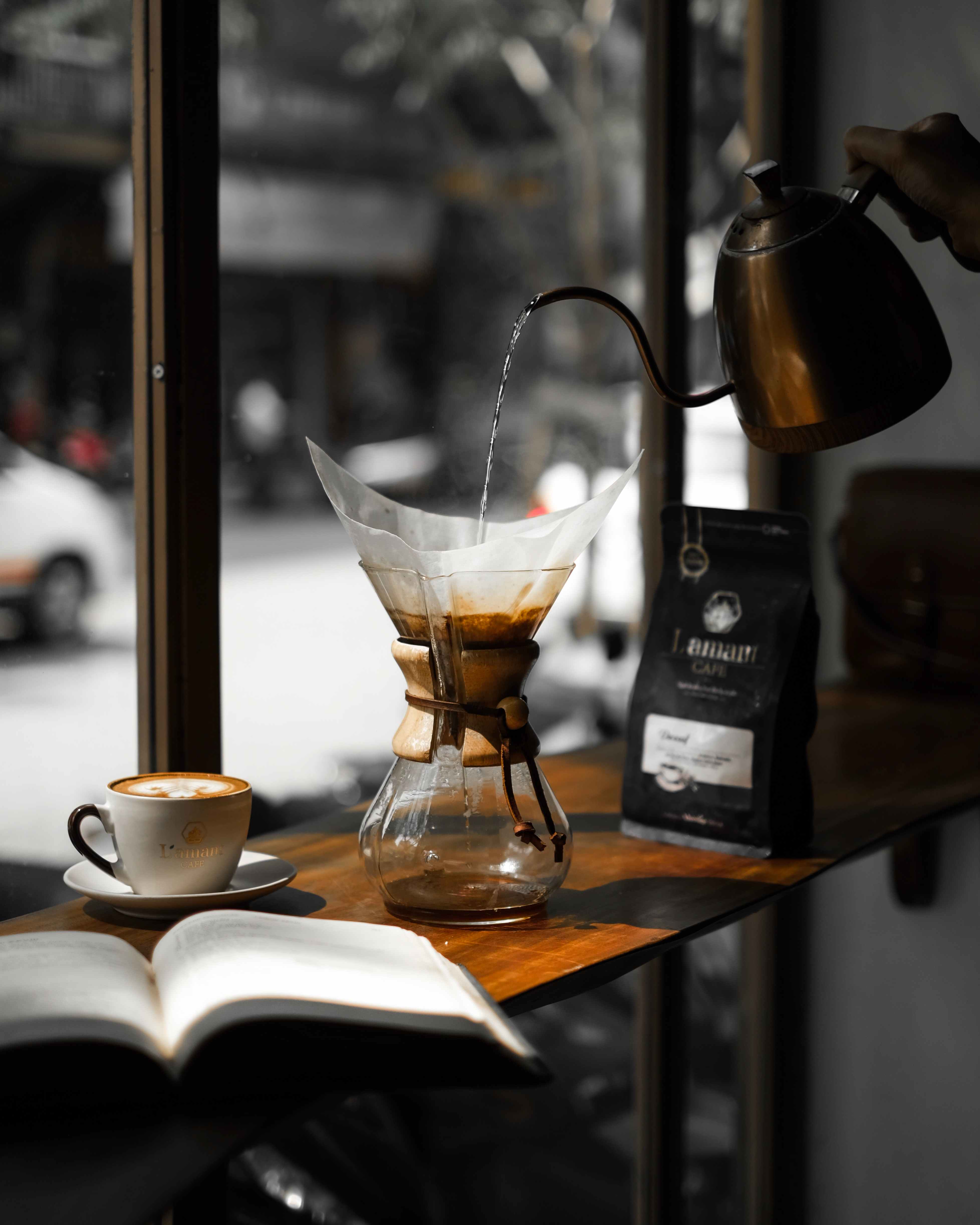 [MỪNG ĐẠI LỄ TẶNG PHIN VÀNG] Cà phê hạt rang L’amant Decaf Espresso - L’amant Decaf Espresso Roasted Coffee
