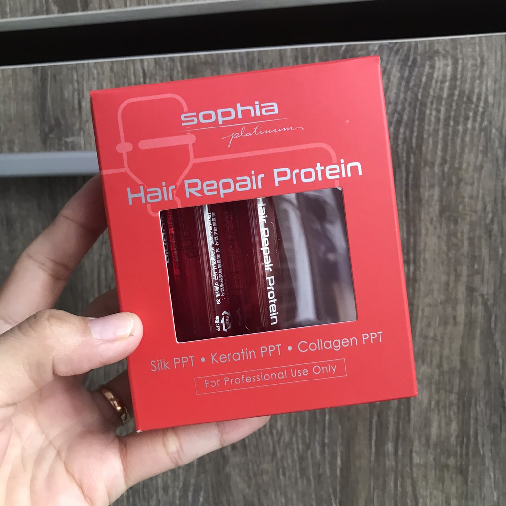 [HCM]COMBO - 3 lọ Protein phục hồi tóc Sophia