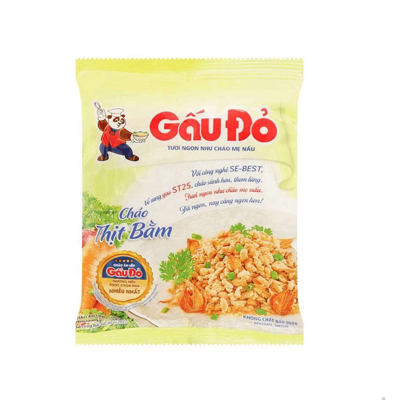 Cháo gấu đỏ thịt bằm thơm ngon 50gr