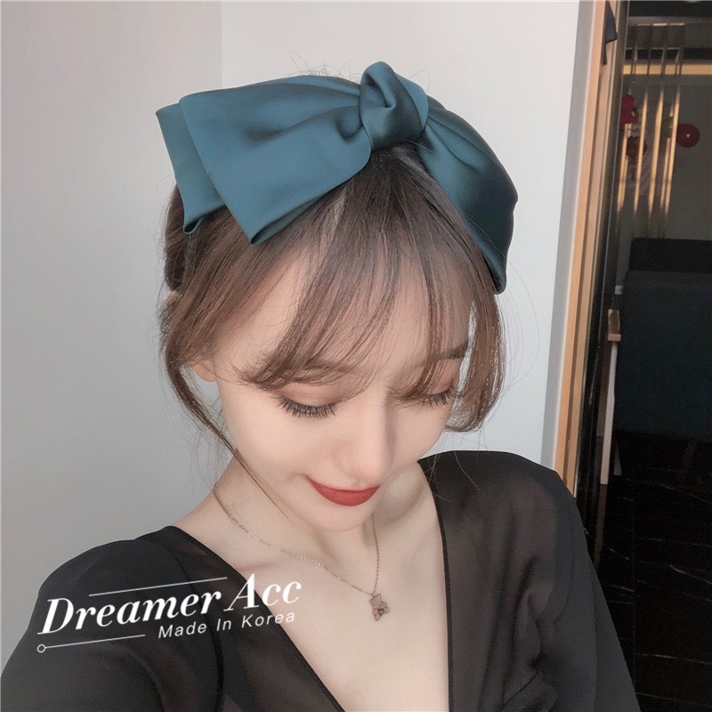 Bờm Nơ Lụa Hàng Đẹp Made In Korea