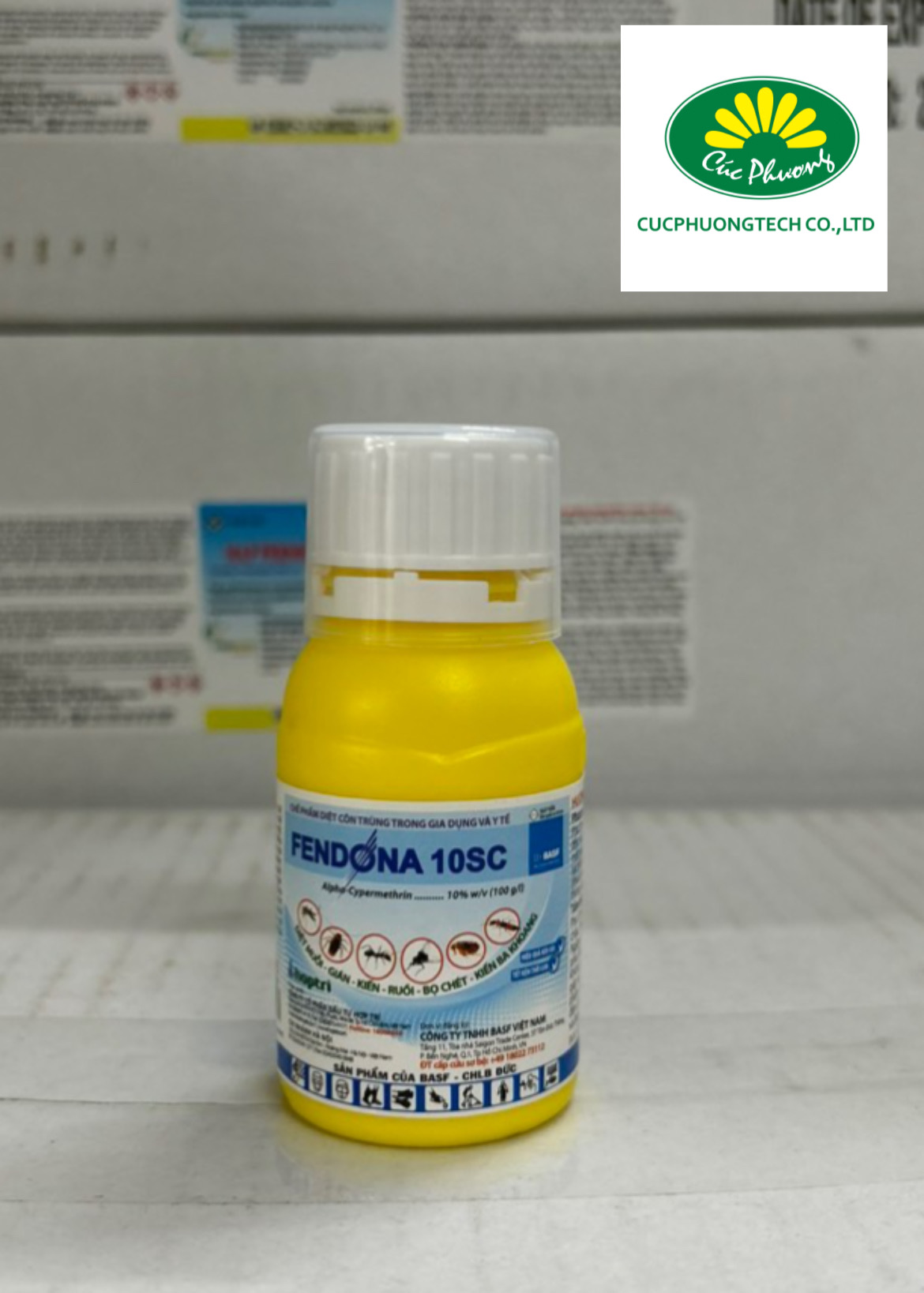 Bộ đôi sản phẩm diệt muỗi – MAP PERMETHRIN 50EC (100ML) + FENDONA (50ML)