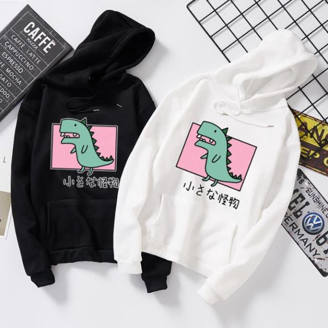 Áo Hoodie đôi khủng long siêu cute - Giá chỉ 1 áo