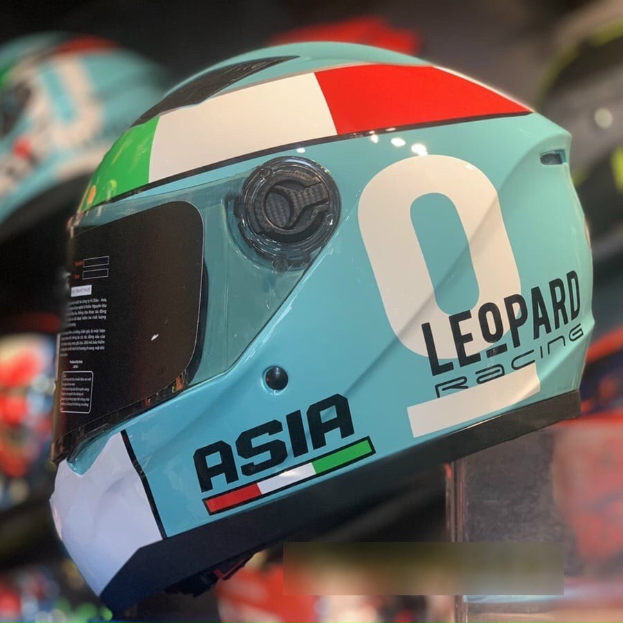 Mũ Bảo Hiểm Fullface  M136 ASIA Tem  LEOPAR/Bảo Hành 12 Tháng