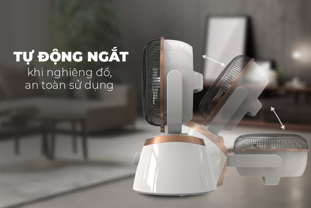 Quạt sưởi carbon Sunhouse SHD7008 + tặng dao làm bếp màu đen