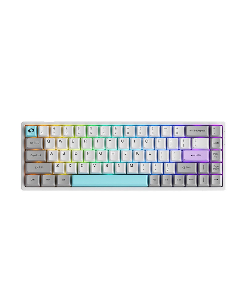Bàn phím cơ AKKO 3068B Multi-modes Silent (Bluetooth 5.0 / Wireless 2.4Ghz / Hotswap / Foam tiêu âm / AKKO CS Jelly sw)