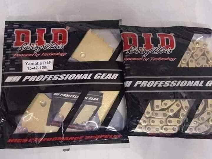 Nhông sên dĩa cho xe Yamaha R15 v2 - Loại 10li