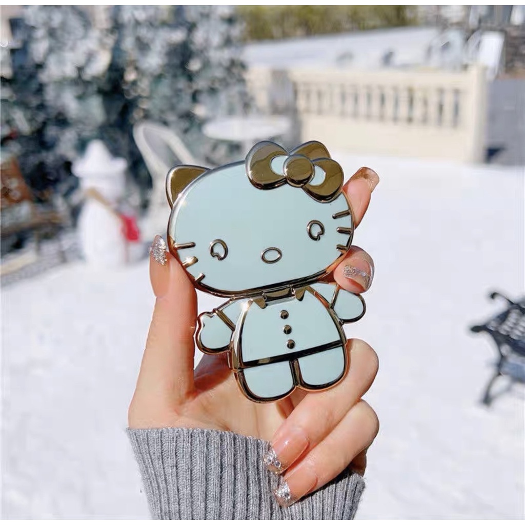 Giá đỡ kèm gương Hello Kitty