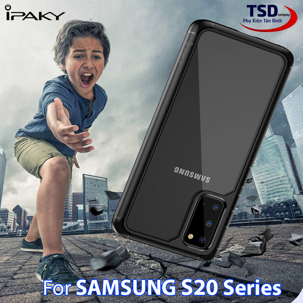 GIẢM SỐC Ốp Lưng Chống Sốc iPaky Samsung S20 Cao Cấp