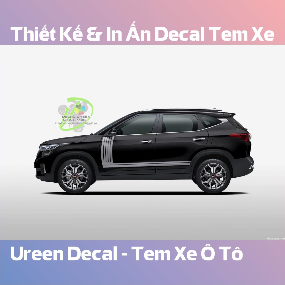 Decal Tem Xe SELTOS Mẫu 011