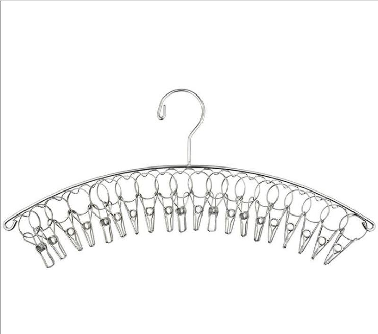 HCM - Móc Inox Treo Quần Áo Cho Bé