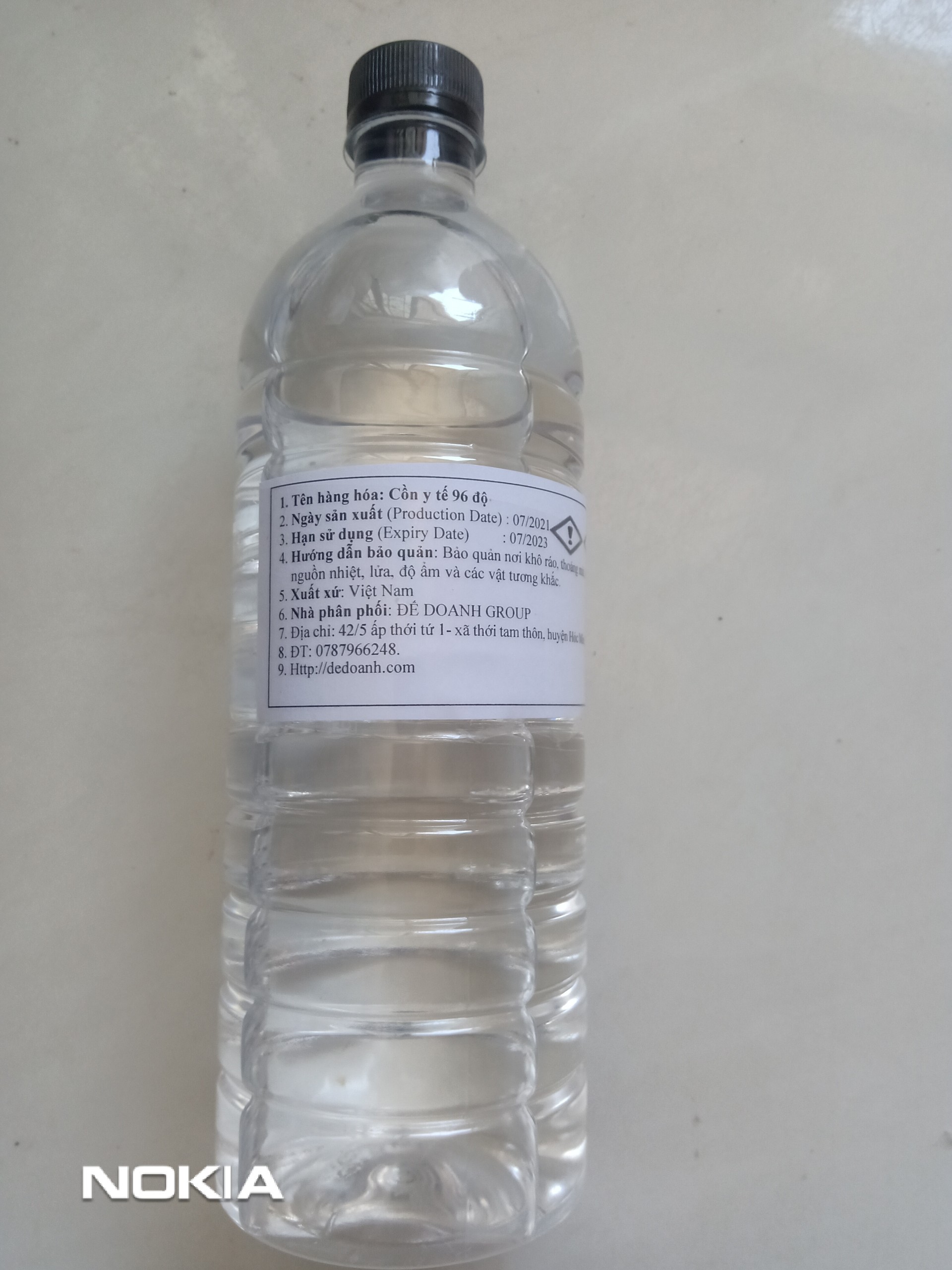 [HCM]Cồn y tế 96 độ - 70 90 độ - chai 900ml.