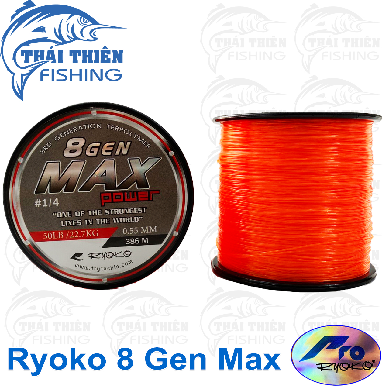 Dây Cước Câu Cá Ryoko 8 Gen Max PRO