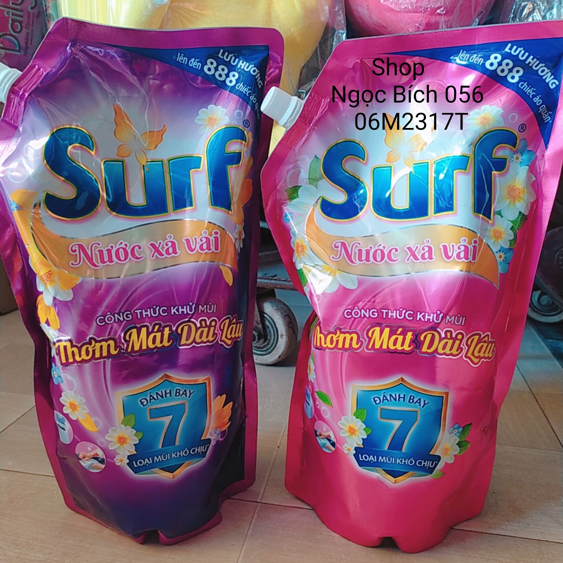 NƯỚC XẢ VẢI SURF TÚI ( TÚI 1,6 LÍT )