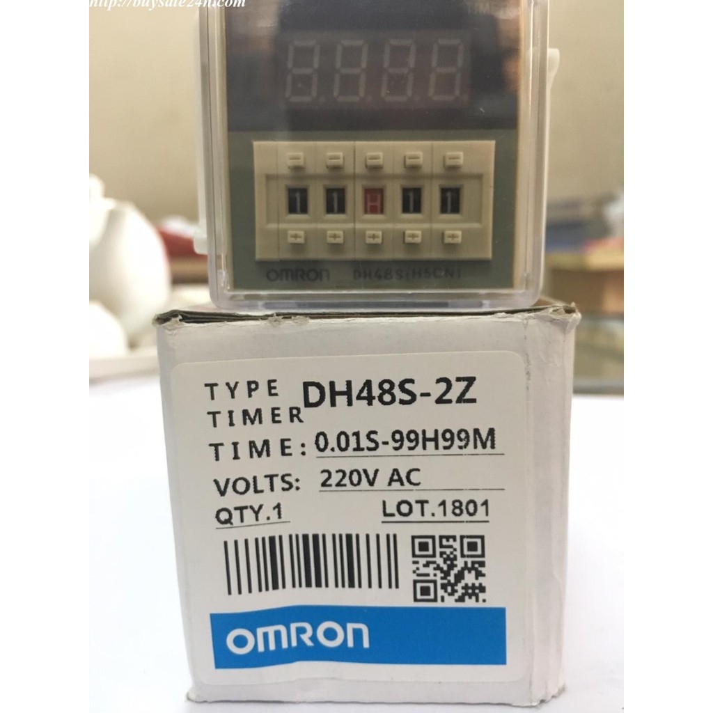 Rơle thời gian omron dh48s-2z 220v