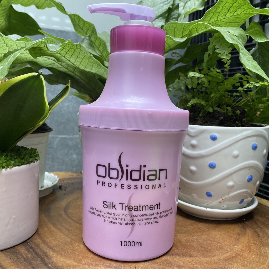 Hấp dầu dưỡng tóc siêu mềm mượt Obsidian Silk Treatment