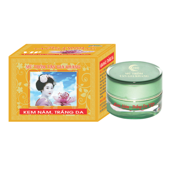 Kem nám trắng da-mủ trôm tân gia khang 10g