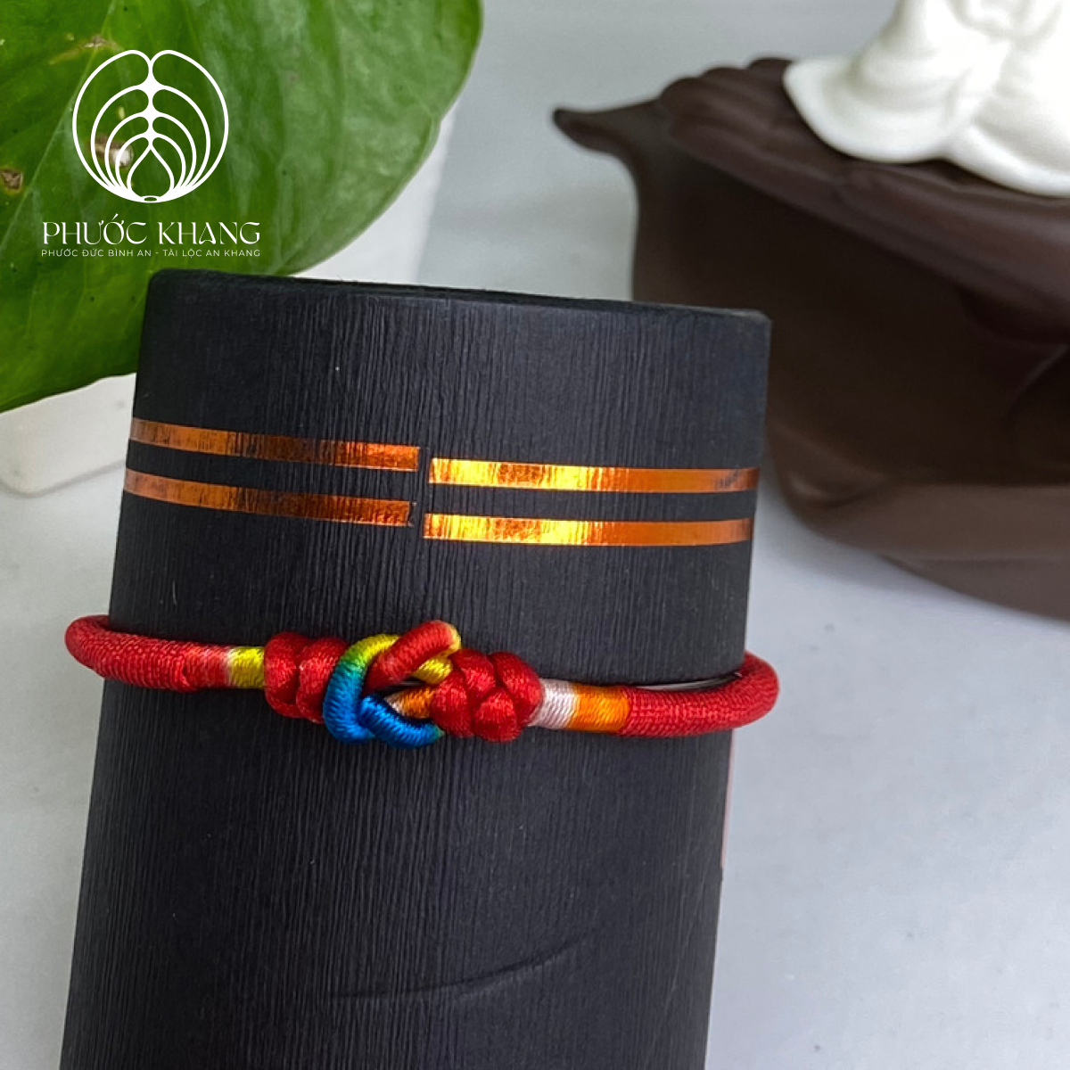 Vòng Chỉ Đỏ May Mắn Mix Trái Cây Phước Khang