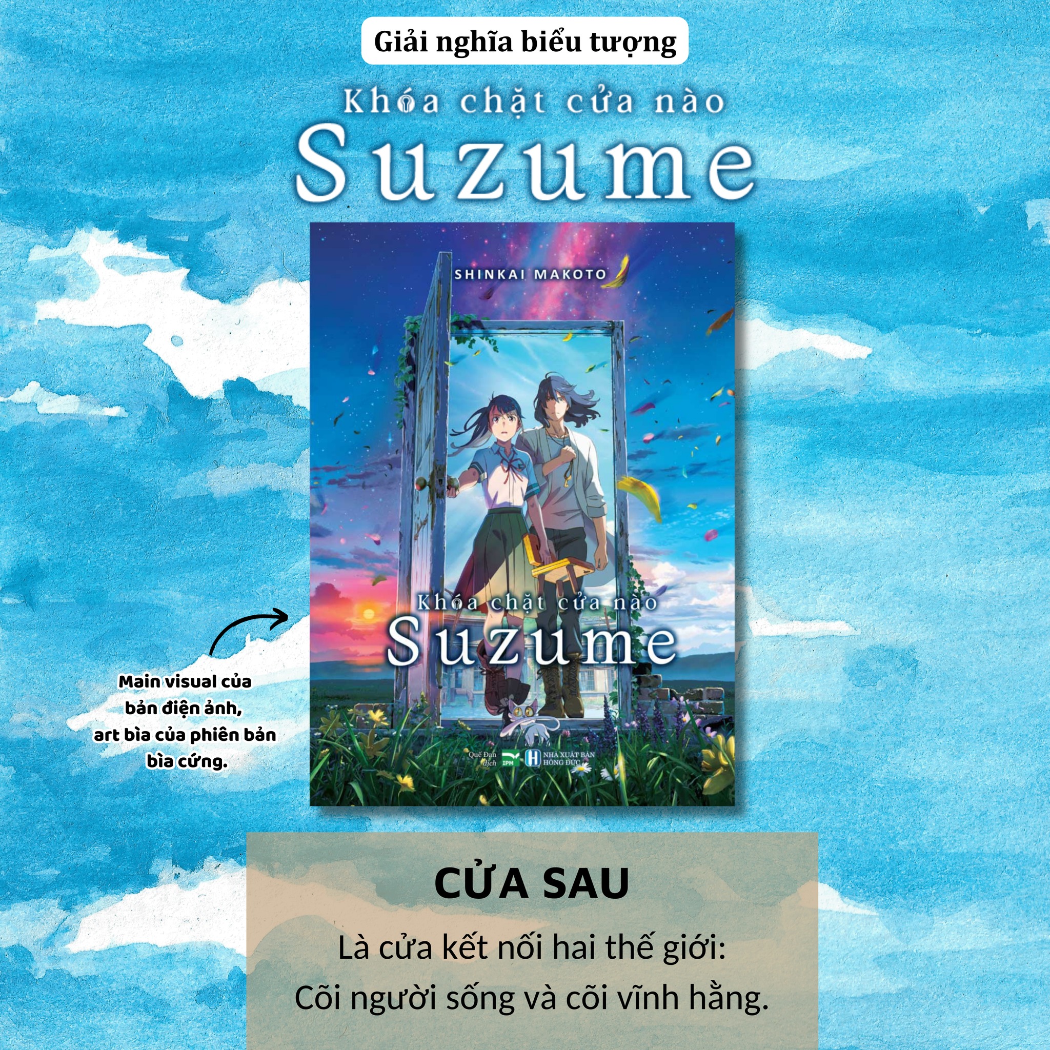 Sách Khóa Chặt Cửa Nào Suzume - Chang Book