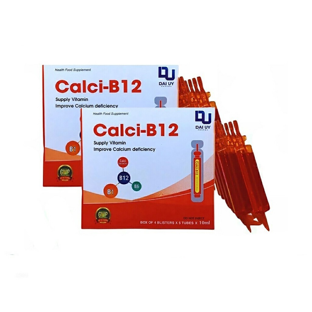 Bổ sung calci b12 chống thiếu máu calxi b12 đại uy