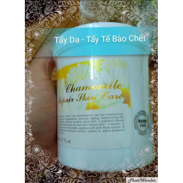 Tẩy da chết , tẩy tế bào chết hoa cúc