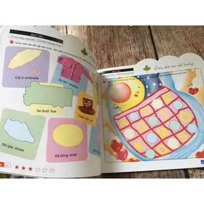 200 Miếng Bóc Dán Thông Minh - Bé Học Tiếng Anh (2-6 Tuổi)