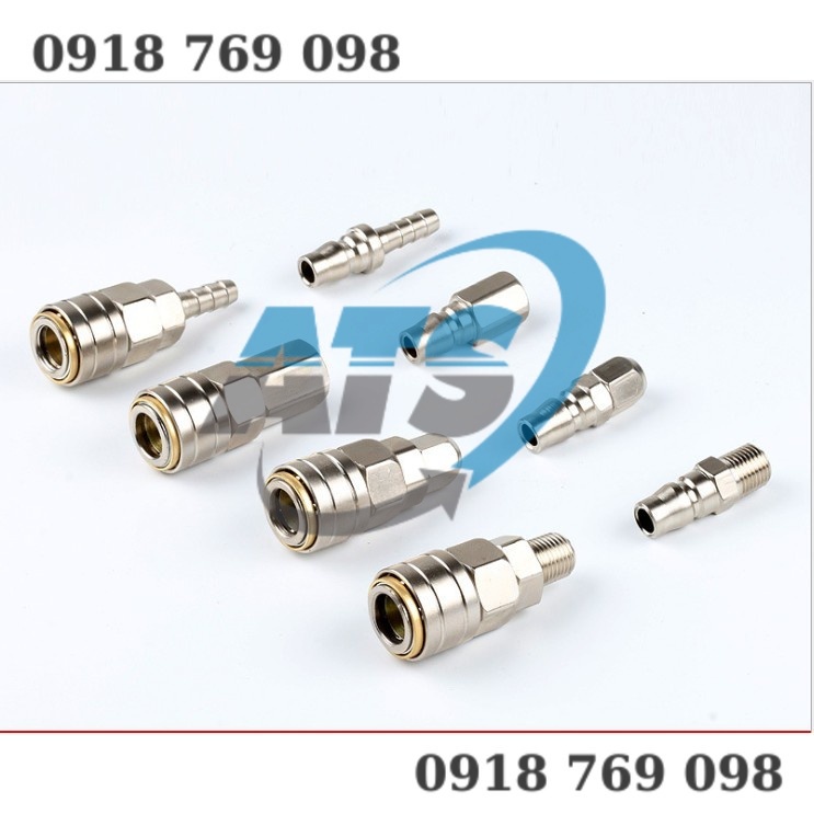 Khớp nối nhanh khí nén SHPH nối ống đuôi chuột