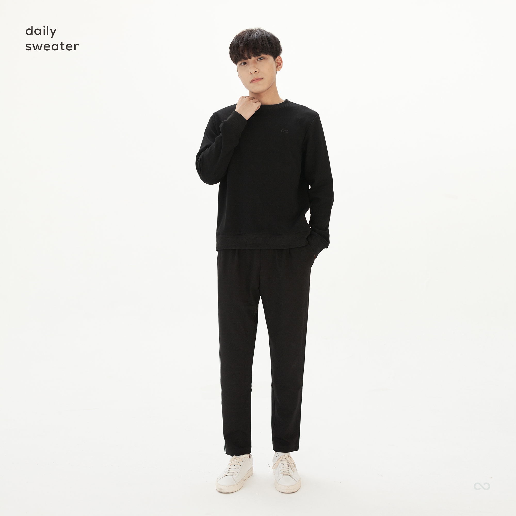 Áo nỉ dài tay LOOK Daily Sweater 2020