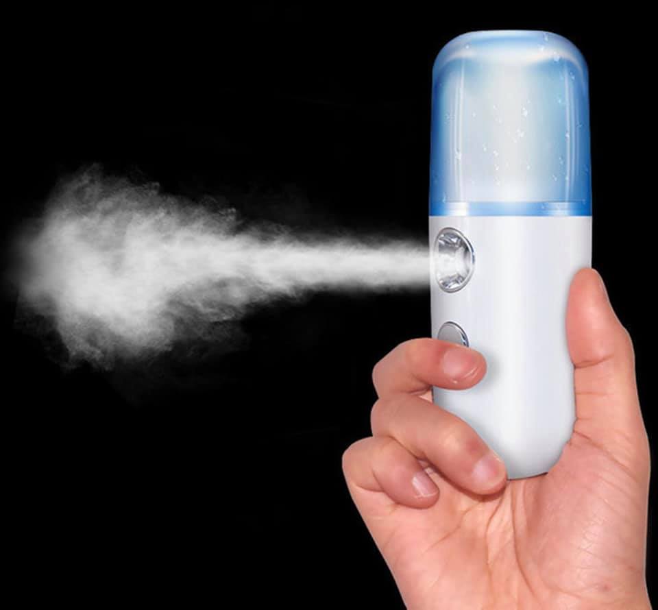 Máy phun sương mini xông mặt xịt khoáng nano dưỡng da sạc điện, phun sương mini, máy phun sương dưỡng ẩm da, phun sương sạc điện,máy phun sương cầm tay